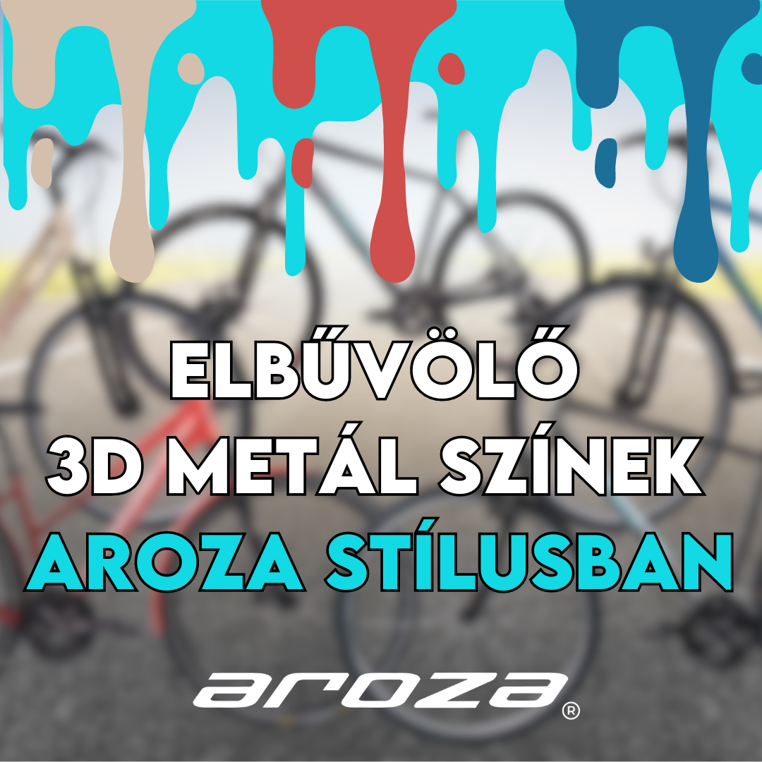 Elbűvölő 3D Metál Színek - Aroza Stílusban